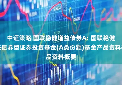 中证策略 国联稳健增益债券A: 国联稳健增益债券型证券投资基金(A类份额)基金产品资料概要