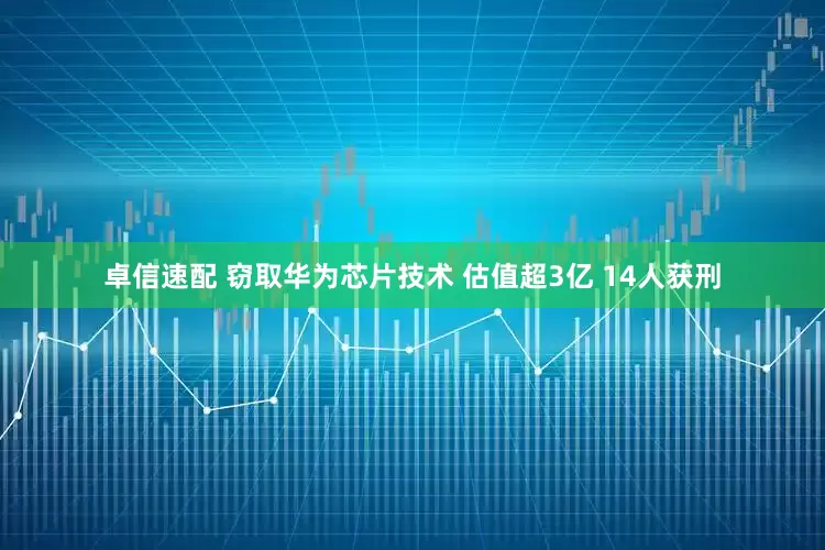 卓信速配 窃取华为芯片技术 估值超3亿 14人获刑